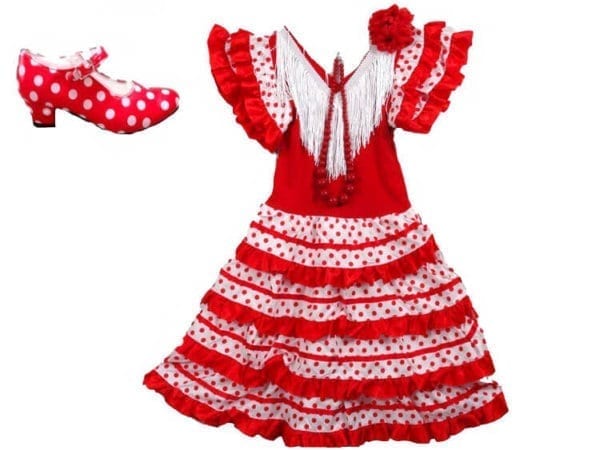 Flamenco girl dress