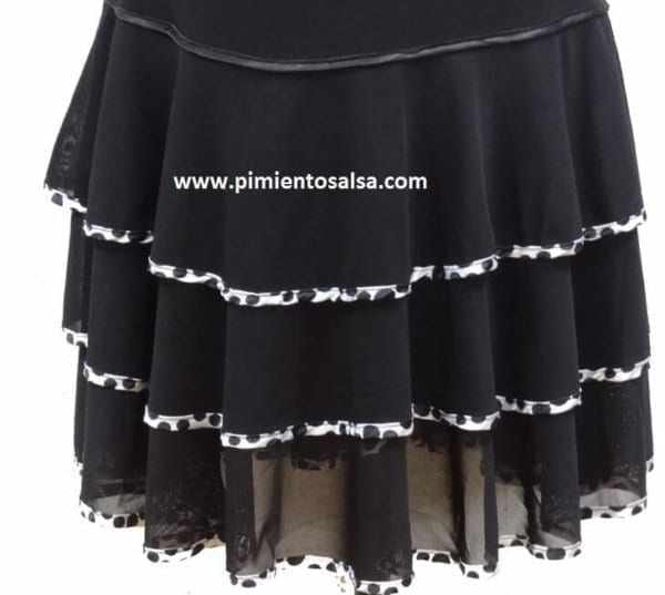 FLAMENCO SKIRT BLACK 3 STEERING WHEEL - Image 4