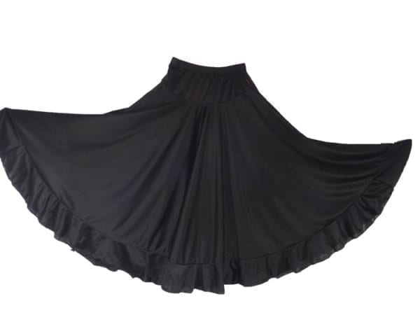 Flamenco skirt to dancing