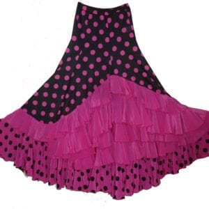 jupe de flamenco femme