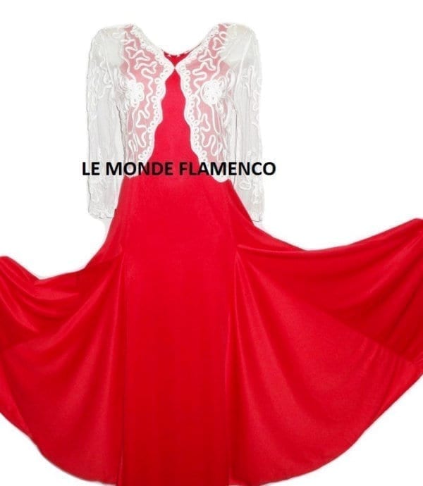 Red Flamenco bolero