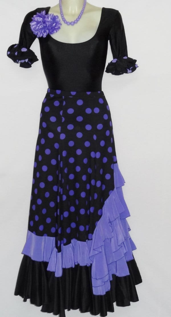 Lady flamenco skirt