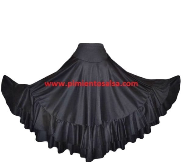 Flamenco skirt black/black