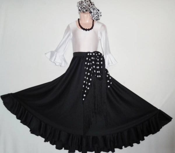 Flamenco skirt