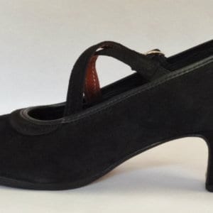 Flamenco suede shoe black
