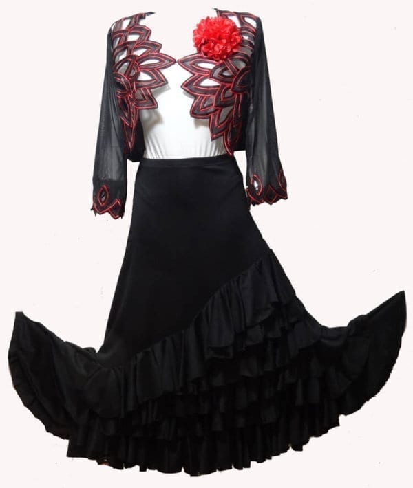 flamenco lady  skirt