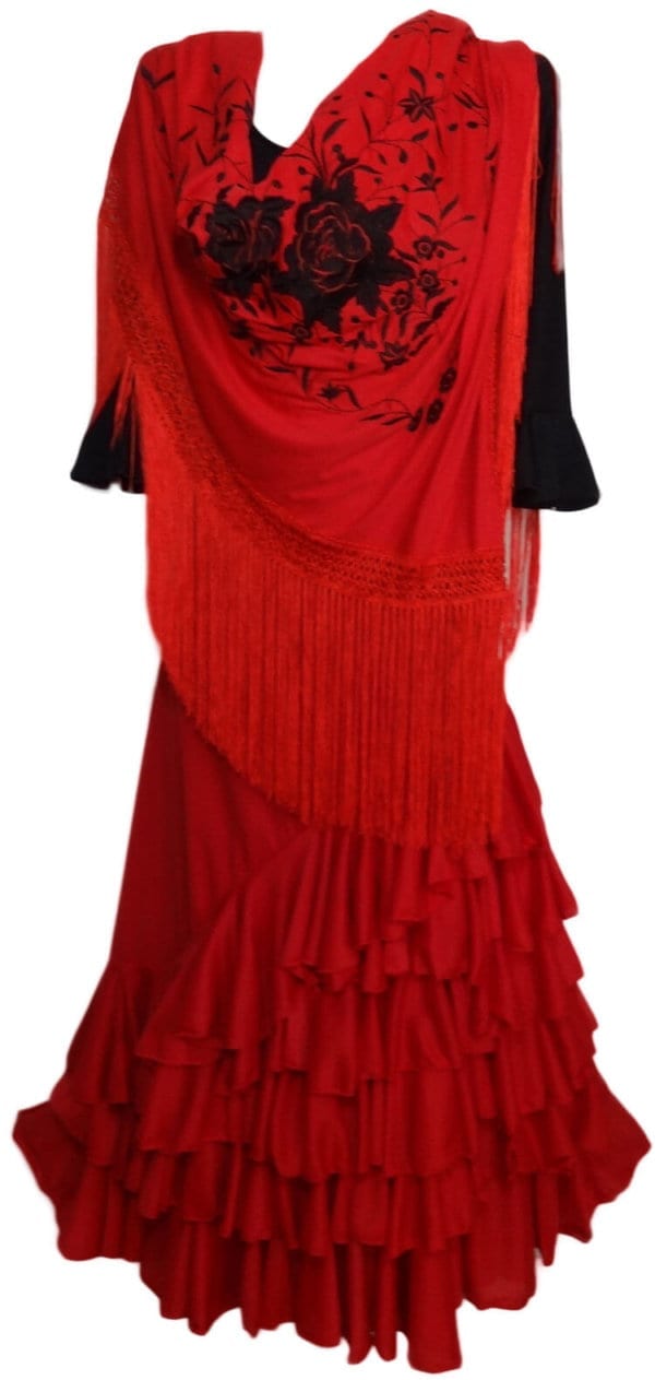 FLAMENCO SKIRT BLACK 4 STEERING WHEELS - Image 5