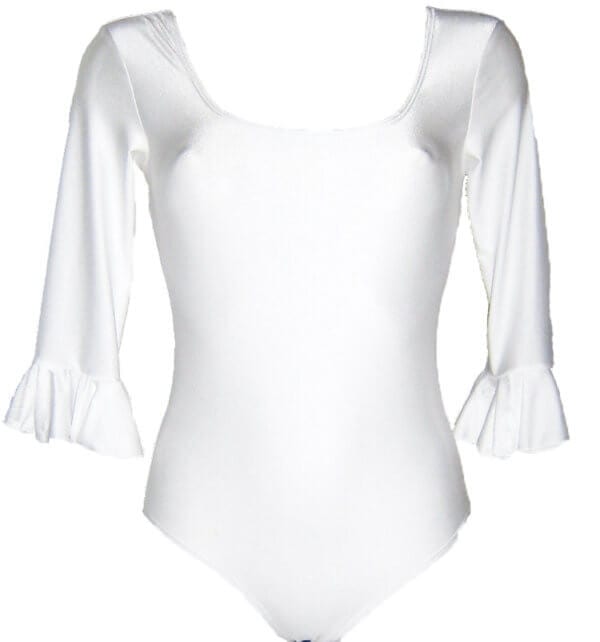 Body Flamenco femme blanc